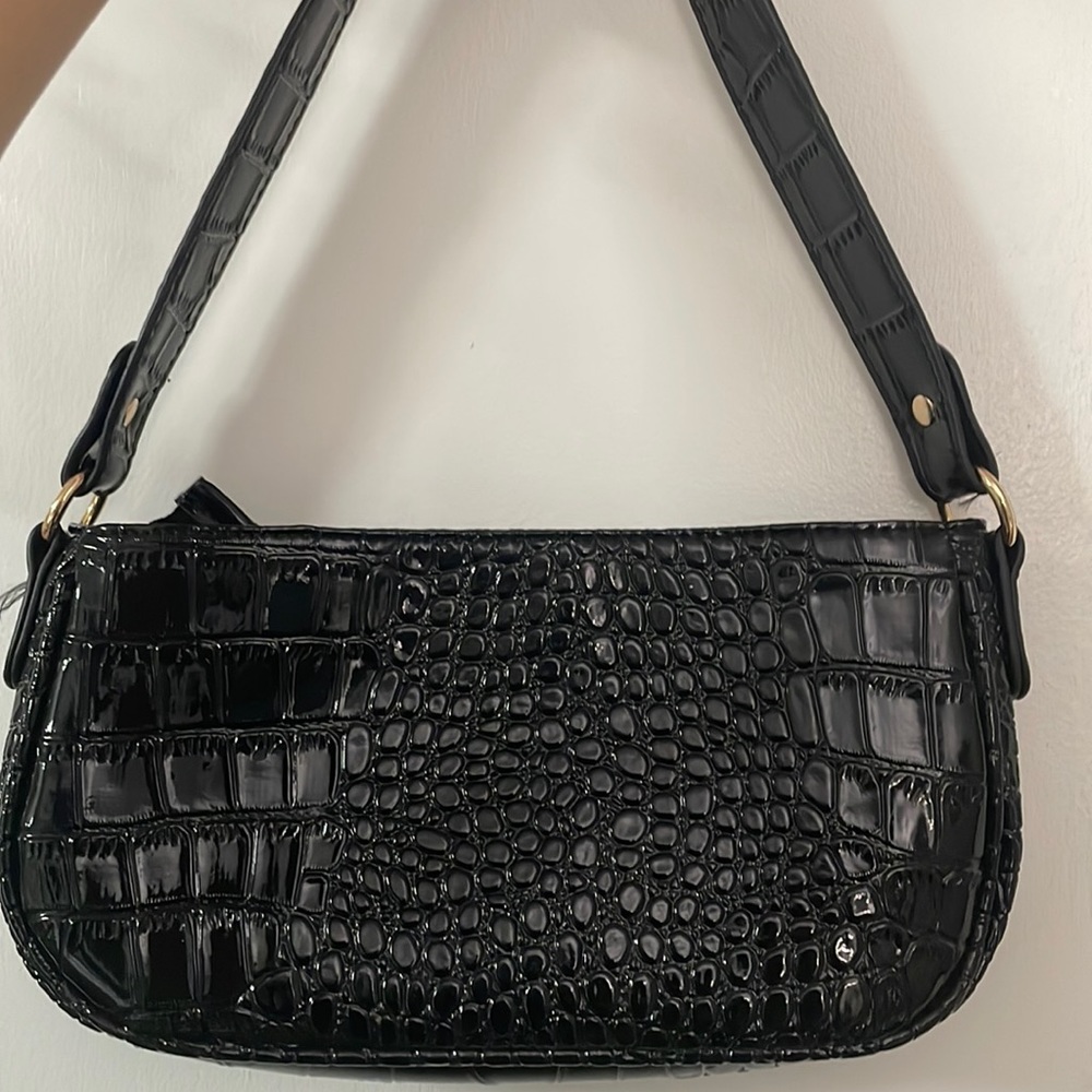 Croc black bag